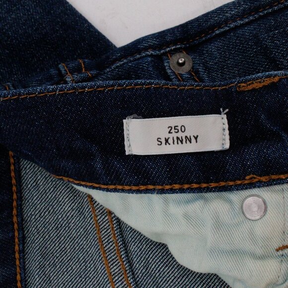 J Crew Jeans Mens 28 Blue 250 Skinny Kurabo Denim Japanese fabric Stretch pocket - Picture 11 of 15